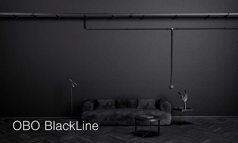 Nieuwsbericht: OBO BlackLine - installatieoplossingen in stijlvol zwart