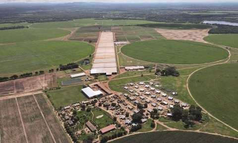 Referentieproject: Zonnepanelen en batterijopslag voor giga boerderij in Afrika