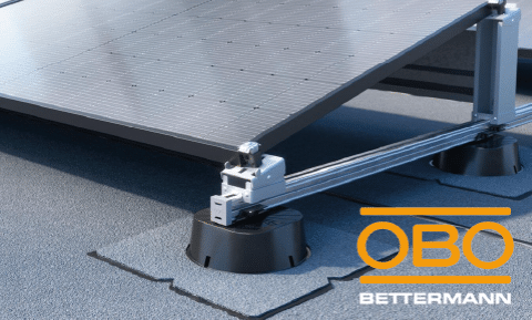 Nieuwsbericht: Nieuw PV systeem: OBO magic PV Flat Glue