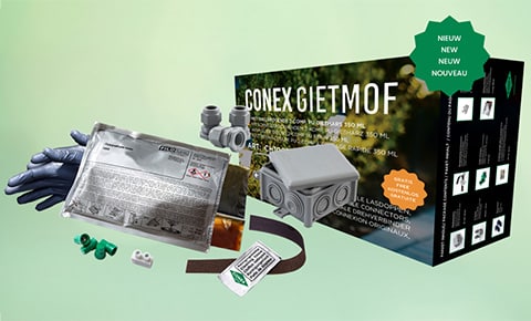 Nieuwsbericht: Wist jij dat CONEX in samenwerking met installateurs een complete kabelmof heeft ontwikkeld?