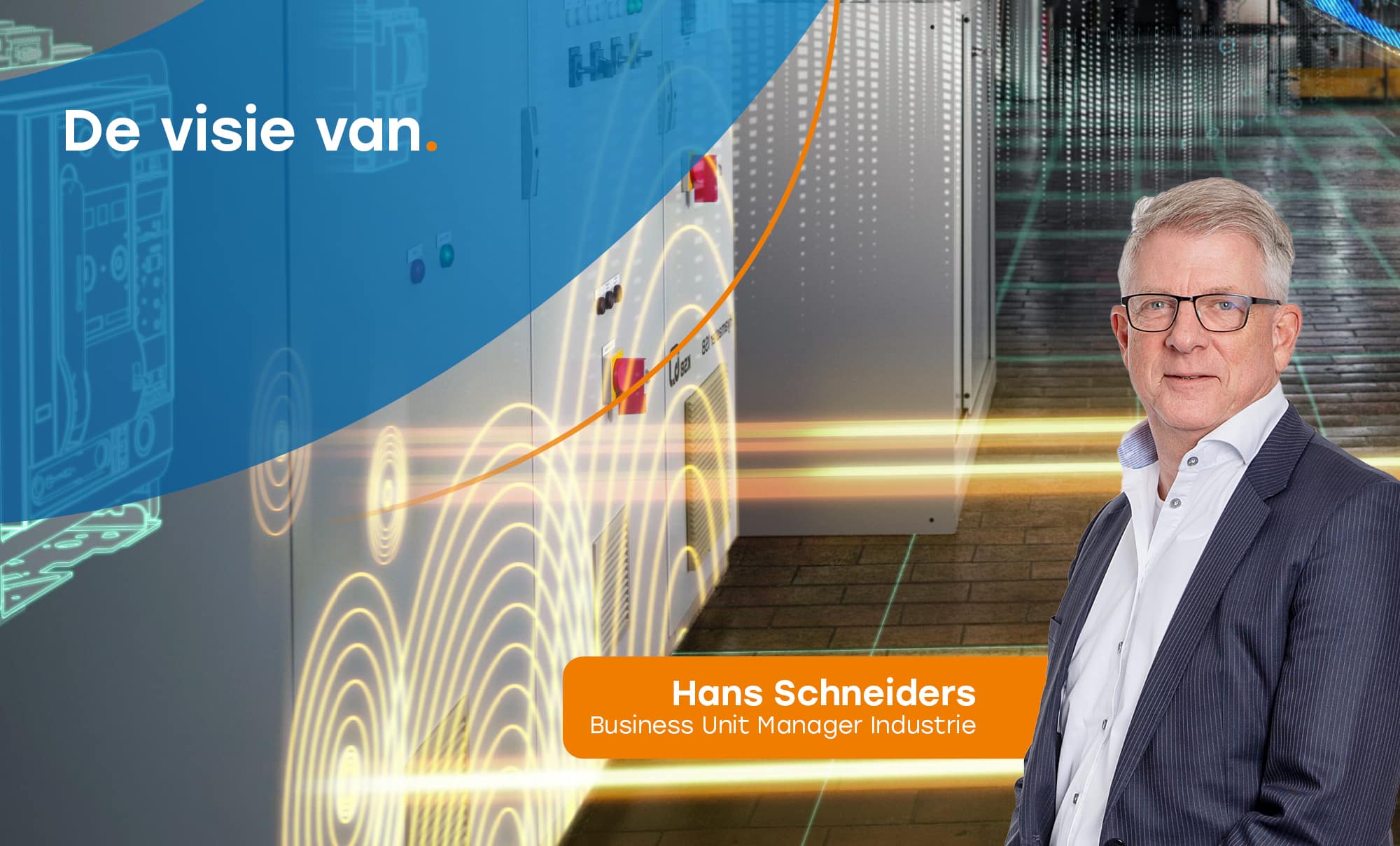 Nieuwsbericht: De visie van… Business Unit Manager industrie Hans Schneiders over energieopslag en -management