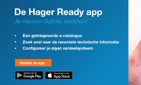 Nieuwsbericht: Ontdek de nieuwe Hager Ready app