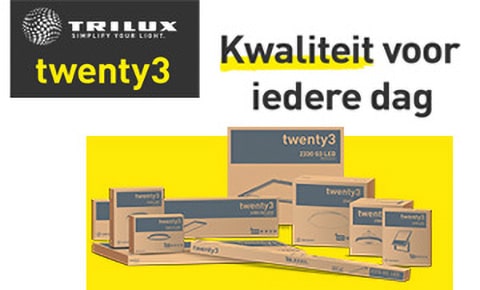 Nieuwsbericht: Ontdek het budgetvriendelijke TRILUX twenty3 portfolio