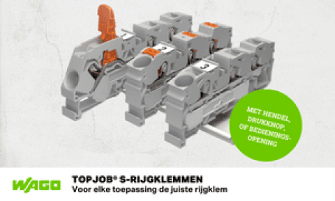 Nieuwsbericht: Topjob-S Rijgklemmen