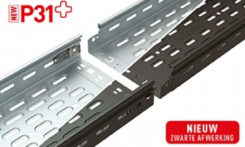 Nieuwsbericht: P31+ kabelgootsysteem Legrand nu ook in antraciet zwart